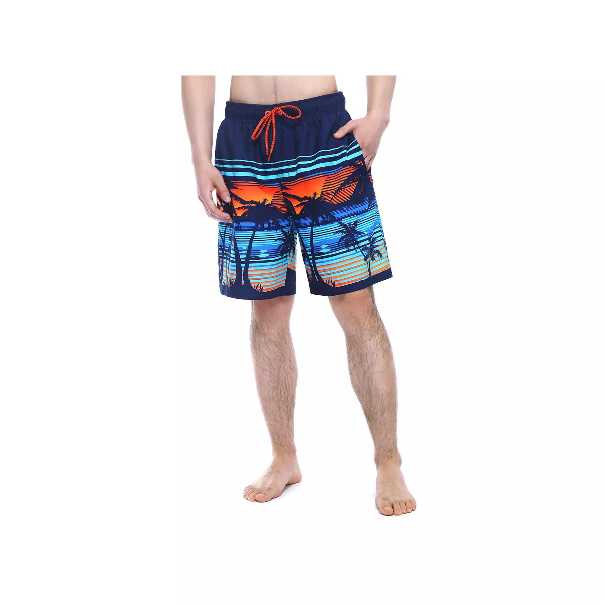 Men's Rokka&Rolla 8-in. Mesh Lined UPF 50+ Swim Trunks,  Product Image