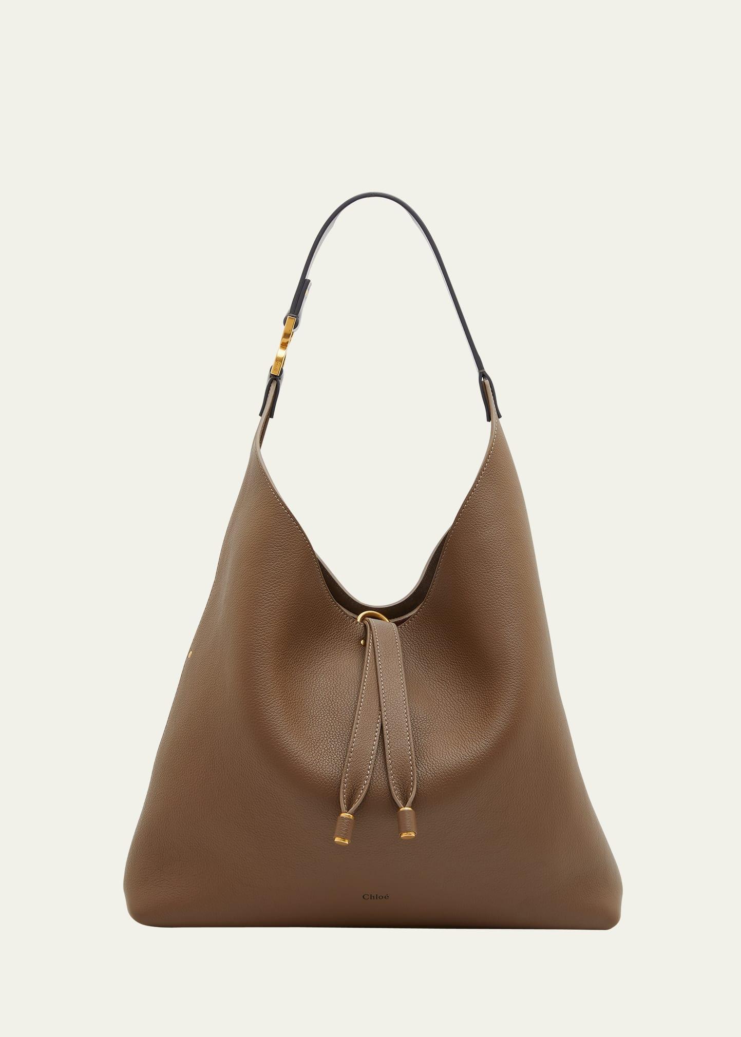 Womens Marcie Leather Hobo Bag Product Image