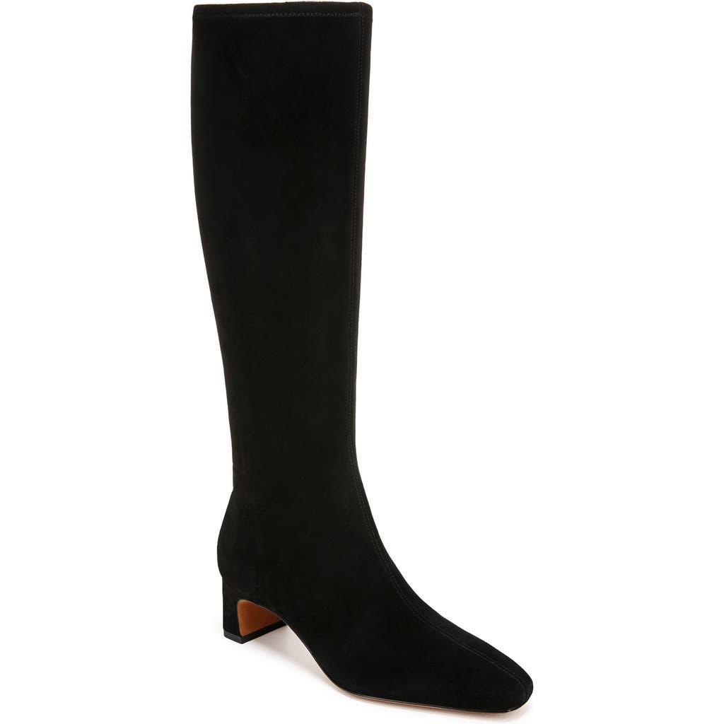 Saira Suede Kitten Knee Boots Product Image