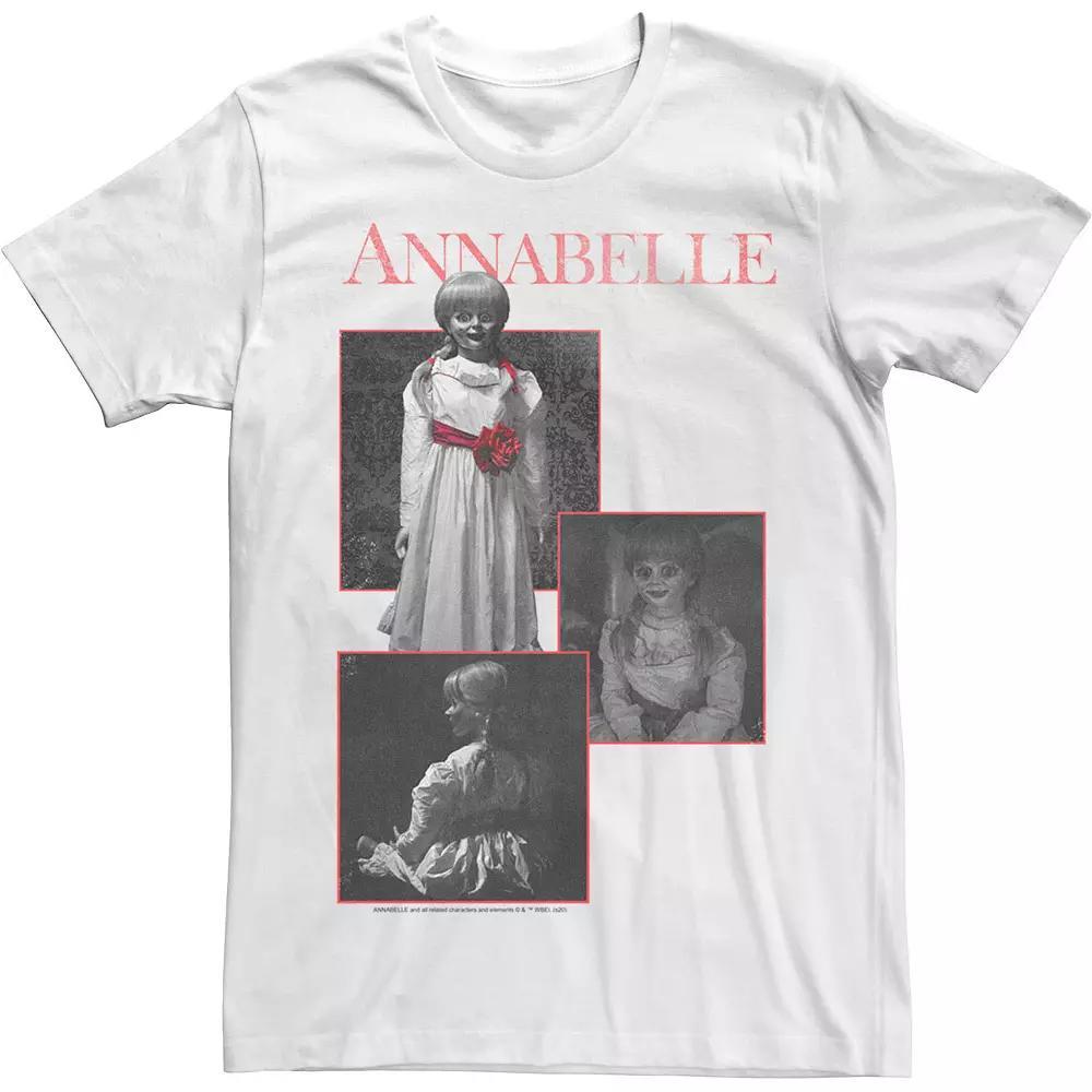 Men's Anabelle Collage Poster Tee, Size: Medium, White Product Image