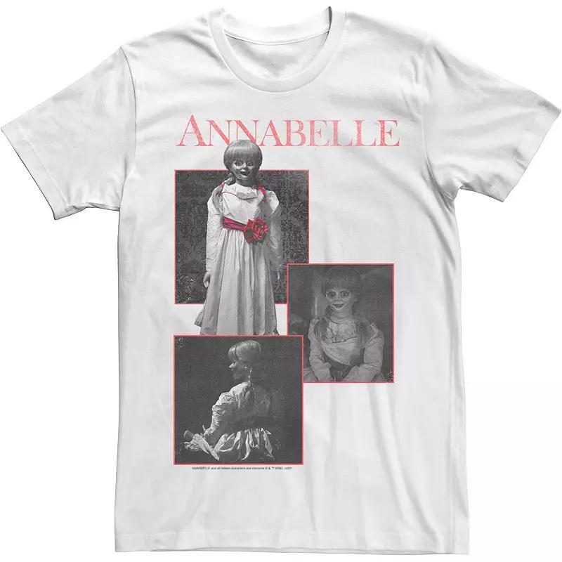 Men's Anabelle Collage Poster Tee, Size: Medium, White Product Image