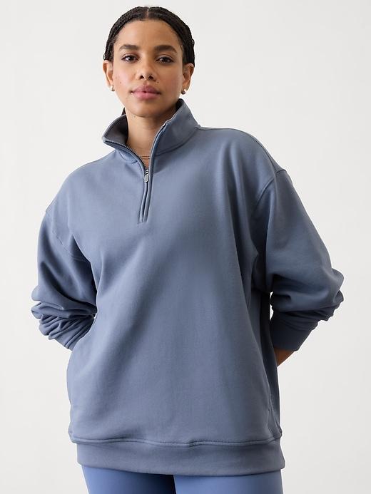 Forever Fleece 1/4 Zip Sweatshirt Product Image