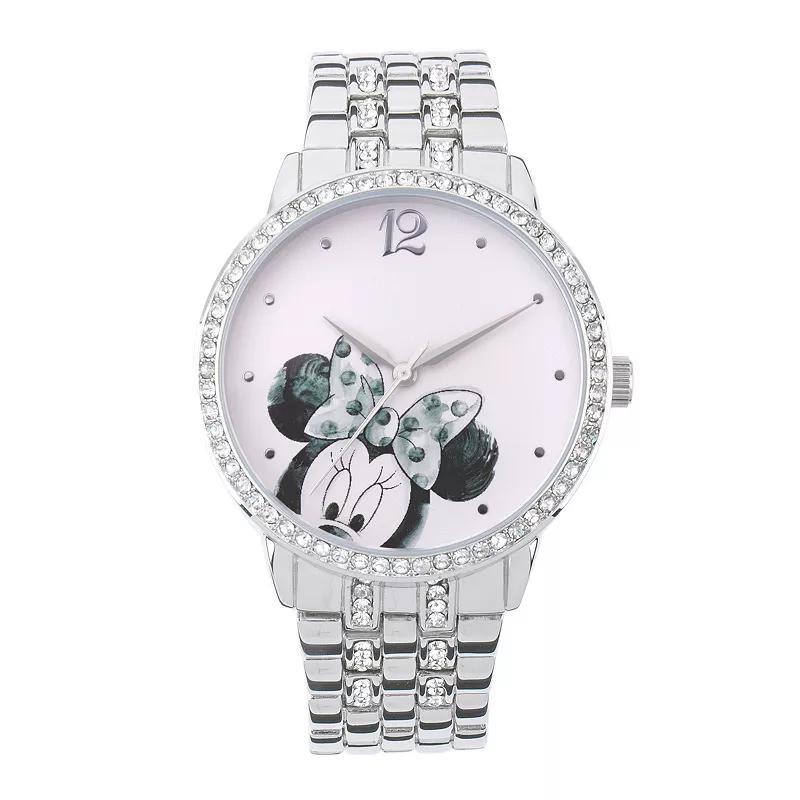 EwatchFactory Womens Disney Minnie Mouse Silver Bracelet Watch 40mm Product Image