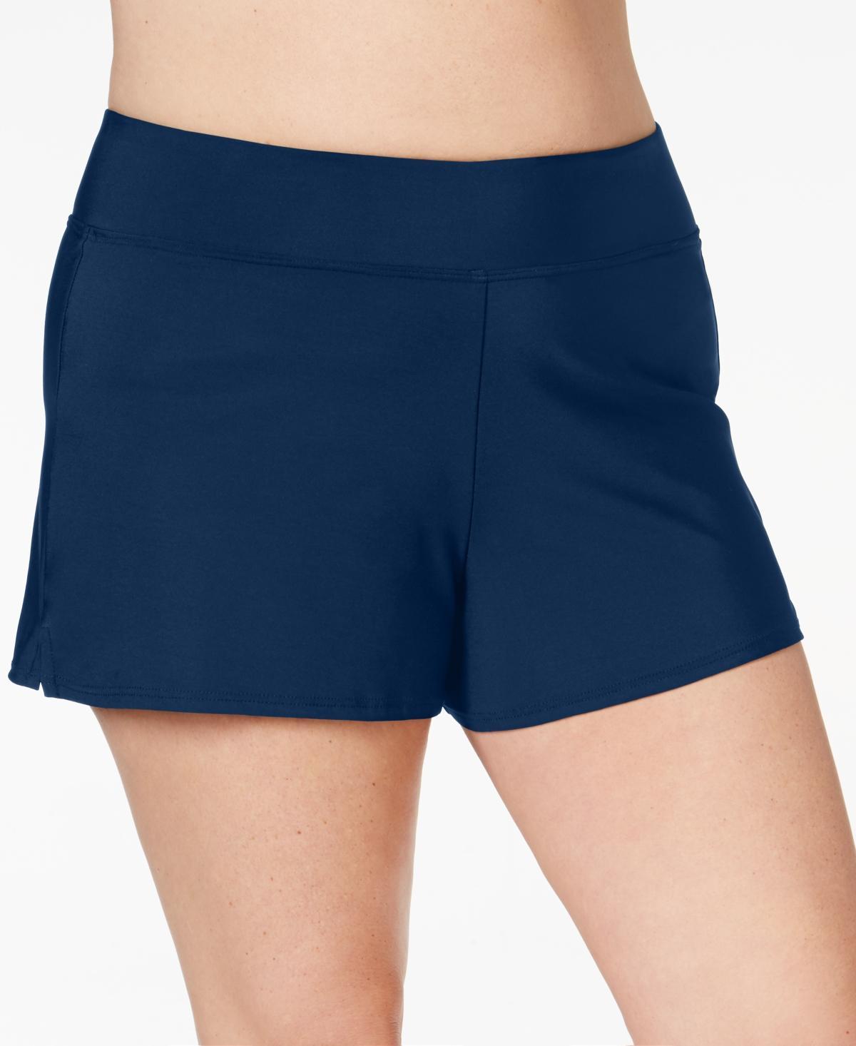 Swim Solutions Plus Size Swim Shorts, Created for Macys Product Image