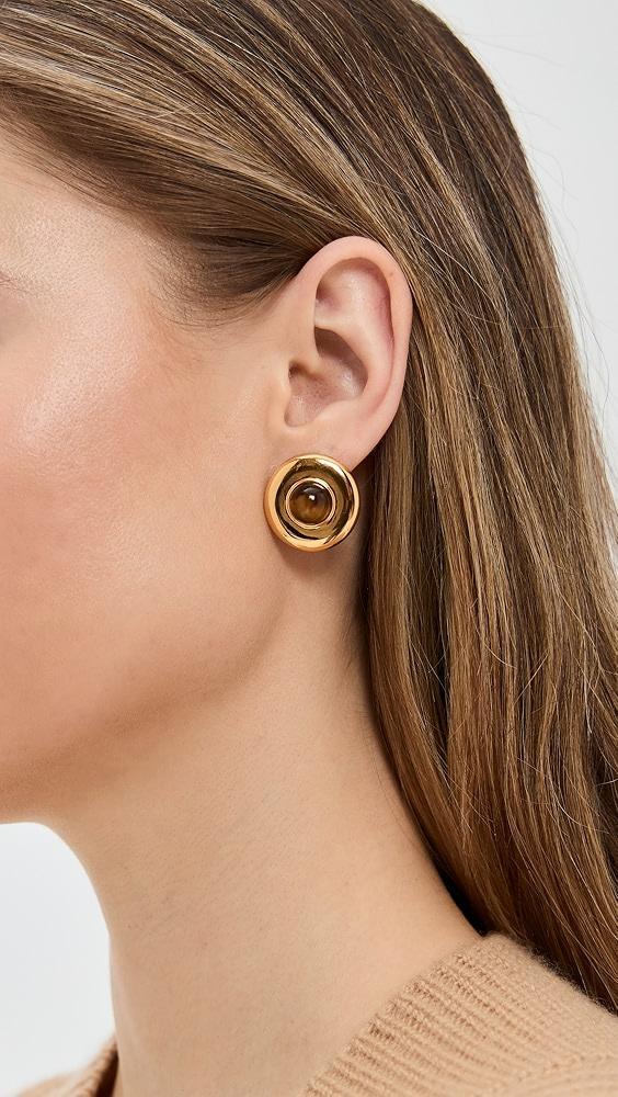 Aureum Dancia Tiger Eye Earrings | Shopbop Product Image