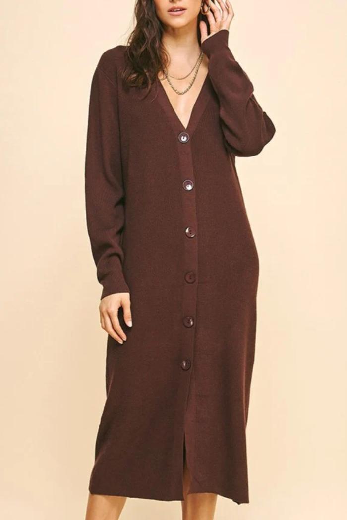 Sweater Midi Dress Product Image