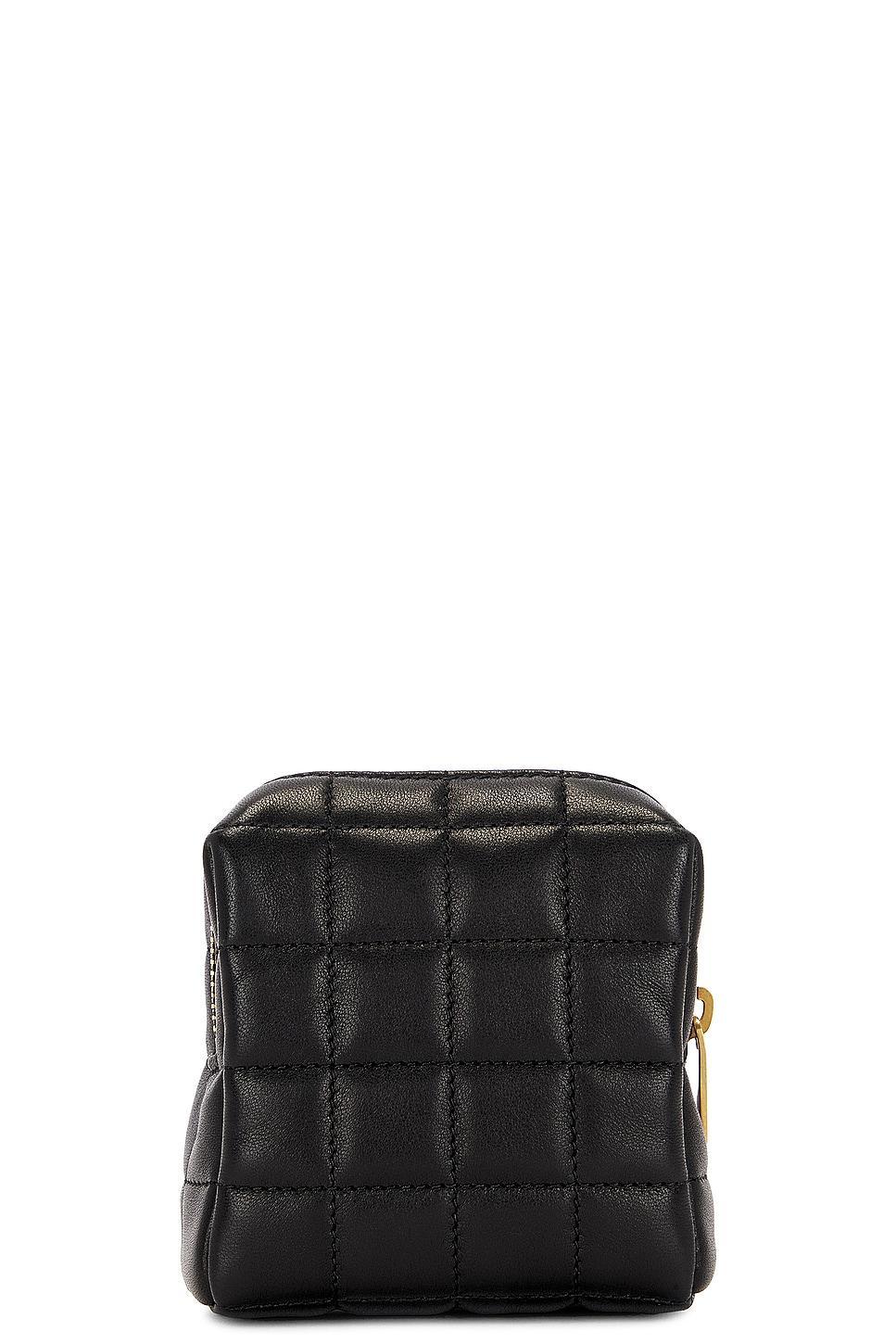 Saint Laurent Mini Square Pouch in Black Product Image