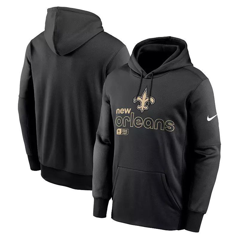 Mens Nike New Orleans Saints Performance Pullover Hoodie Product Image