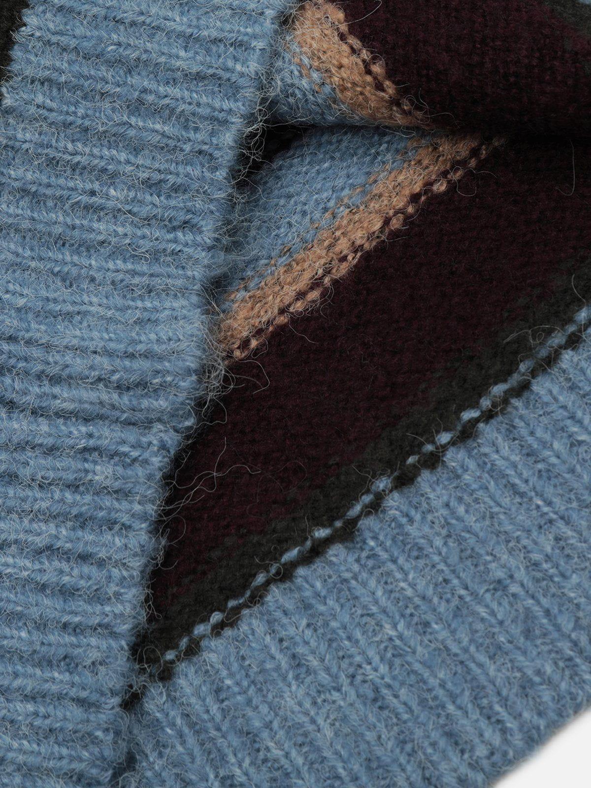 Aelfric Eden Color Blocking Stripe Cardigan Product Image