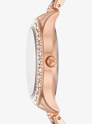 Mini Liliane Pavé -Tone Heart Watch Product Image