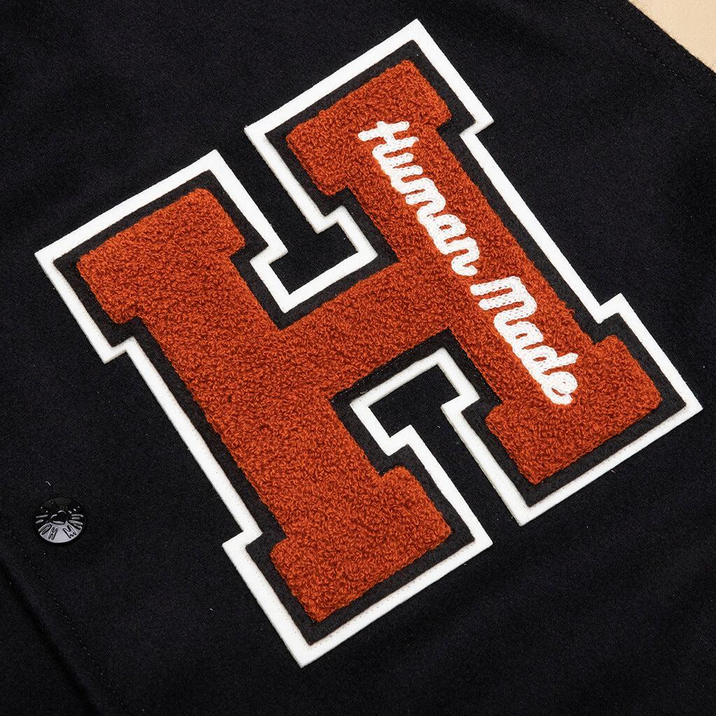 Varsity Jacket - Black Male Product Image