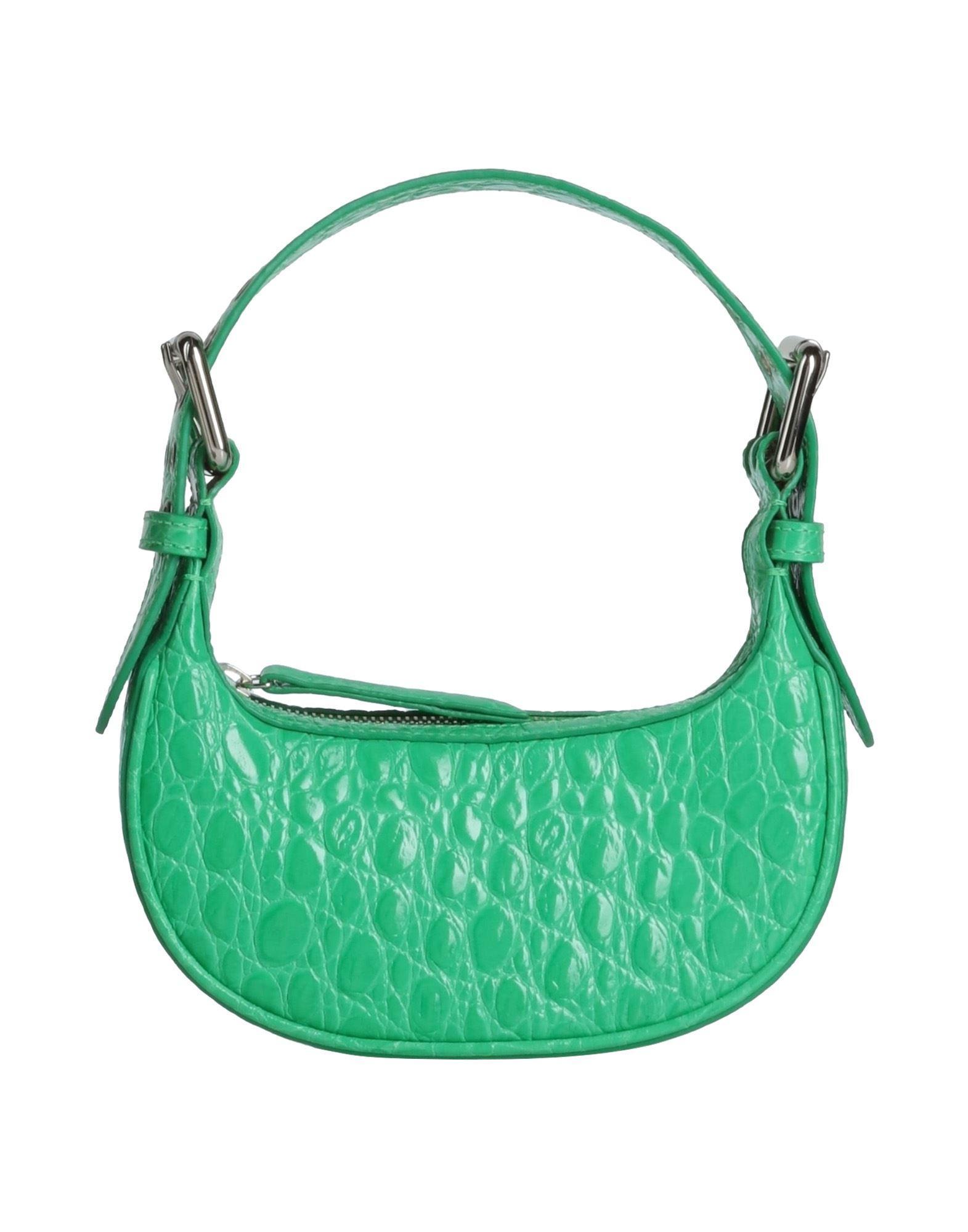 BY FAR Womens Green Leather Handbag Product Image