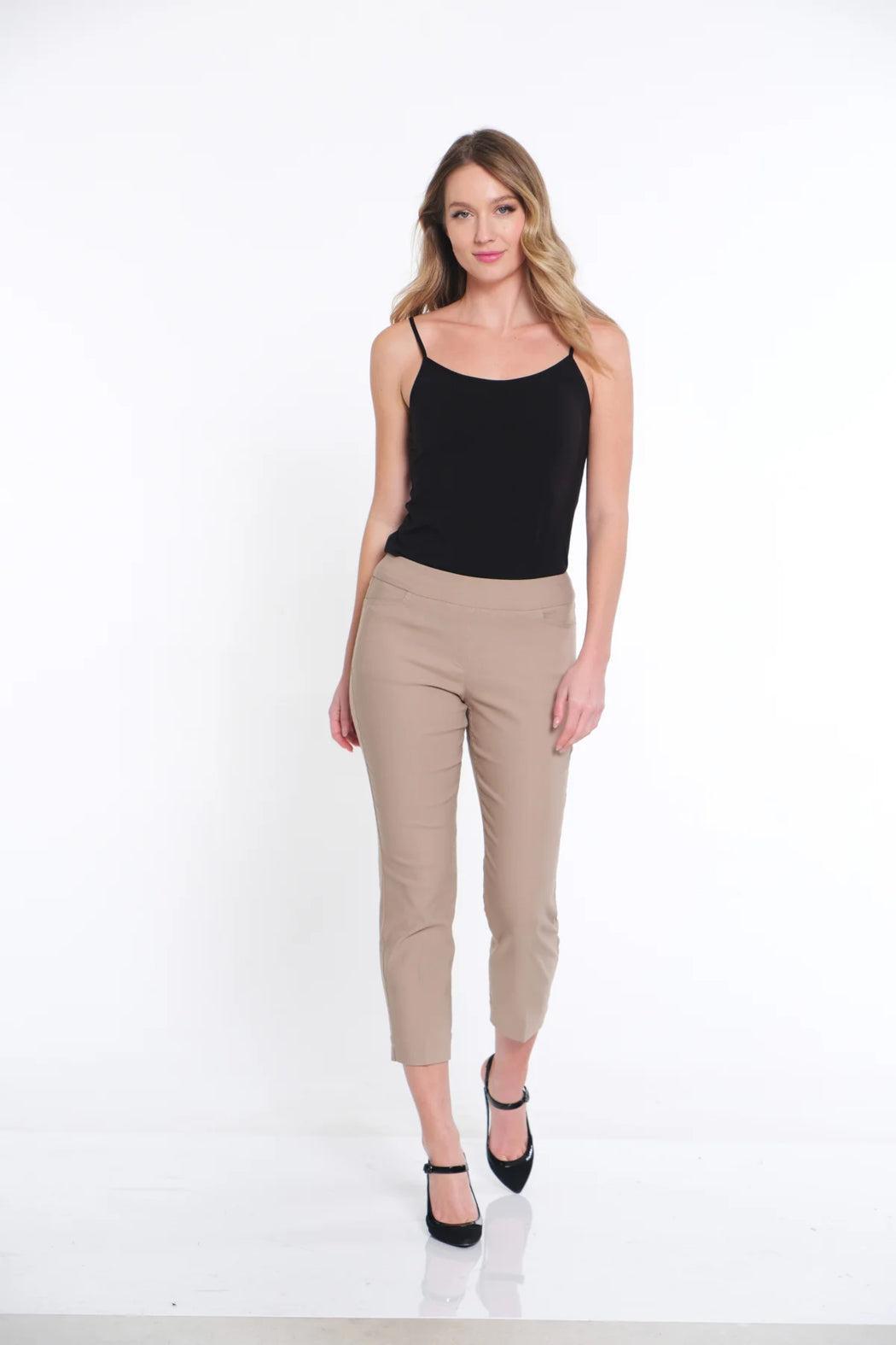 Pull-On Crop Pant With Real Front & Back Pockets Product Image