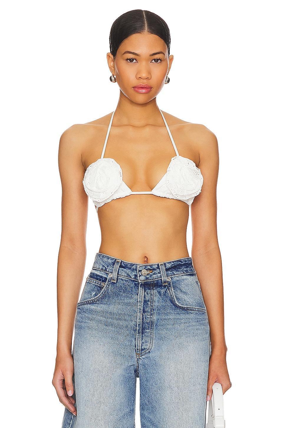 Lovers and Friends Julia Bralette in White Product Image