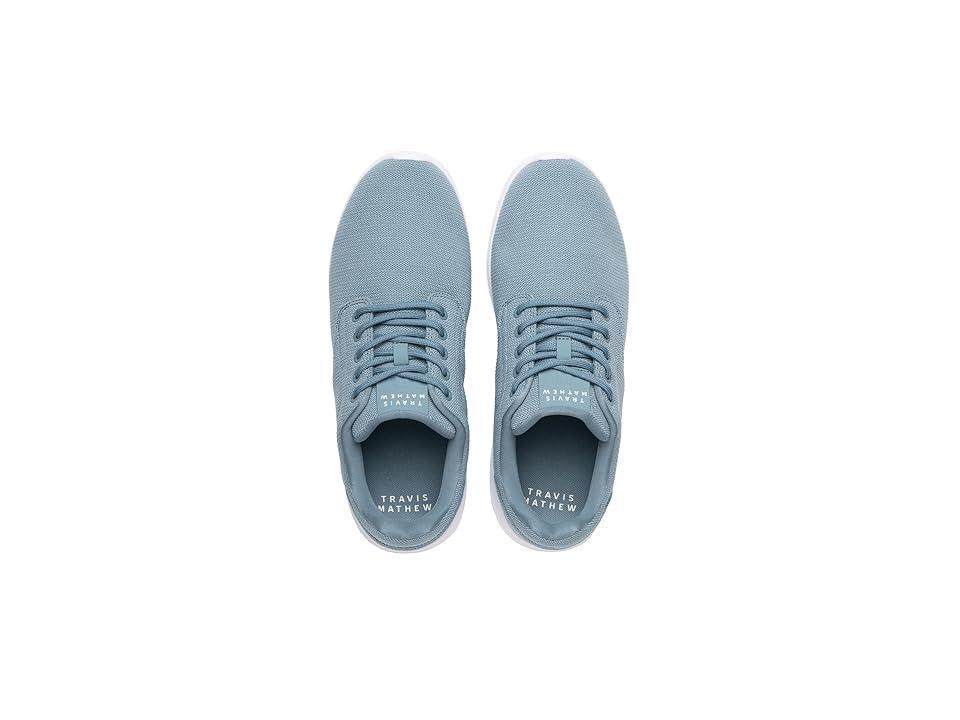 TravisMathew The Daily 2.0 Knit (Heather Grey Pinstripe) Men's Walking Shoes Product Image