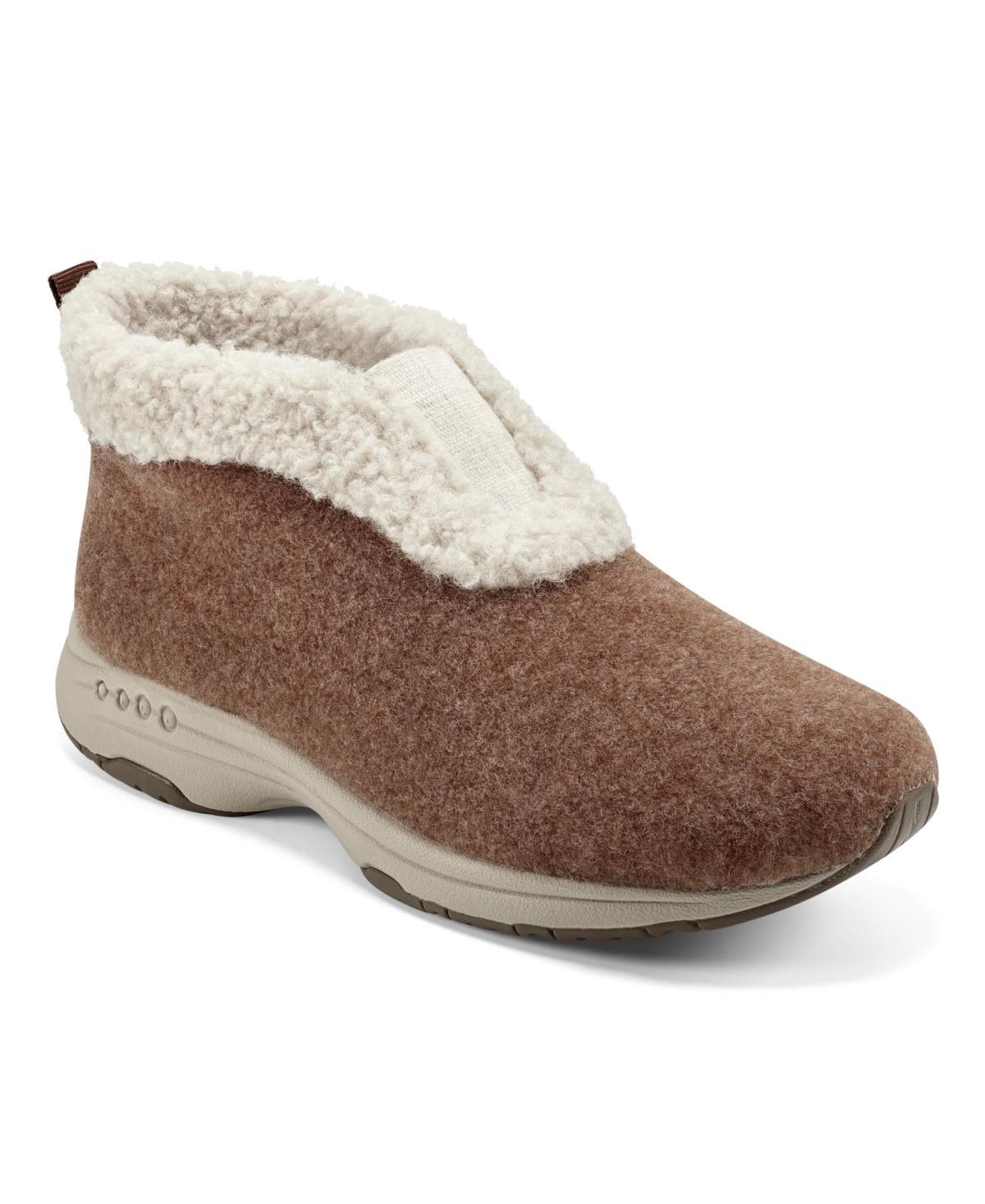 Easy Spirit Treepose Womens Faux-Fur Slipper Boots Product Image