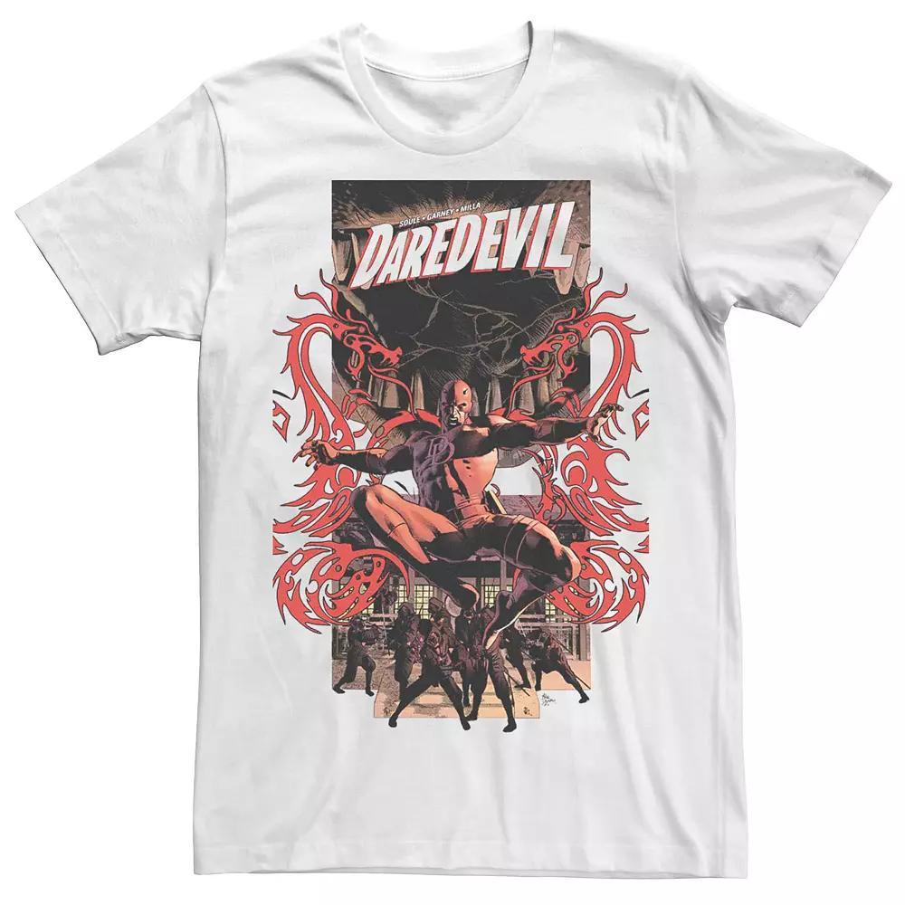 Men's Marvel's Daredevil Red Dragons Comic Cover Tee,  Product Image