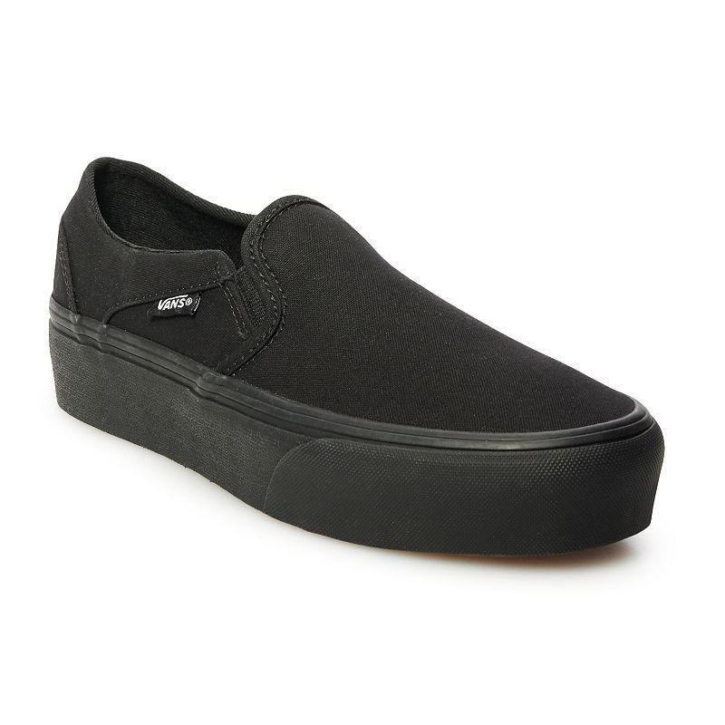 Vans Womens Asher Platform Slip On Sneaker Product Image