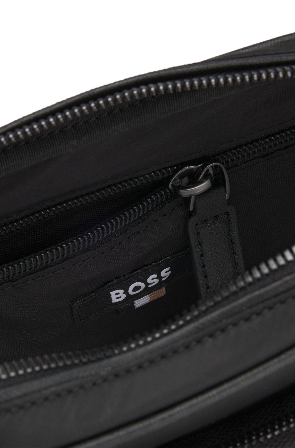 Crossbody bag with monogram pattern Product Image