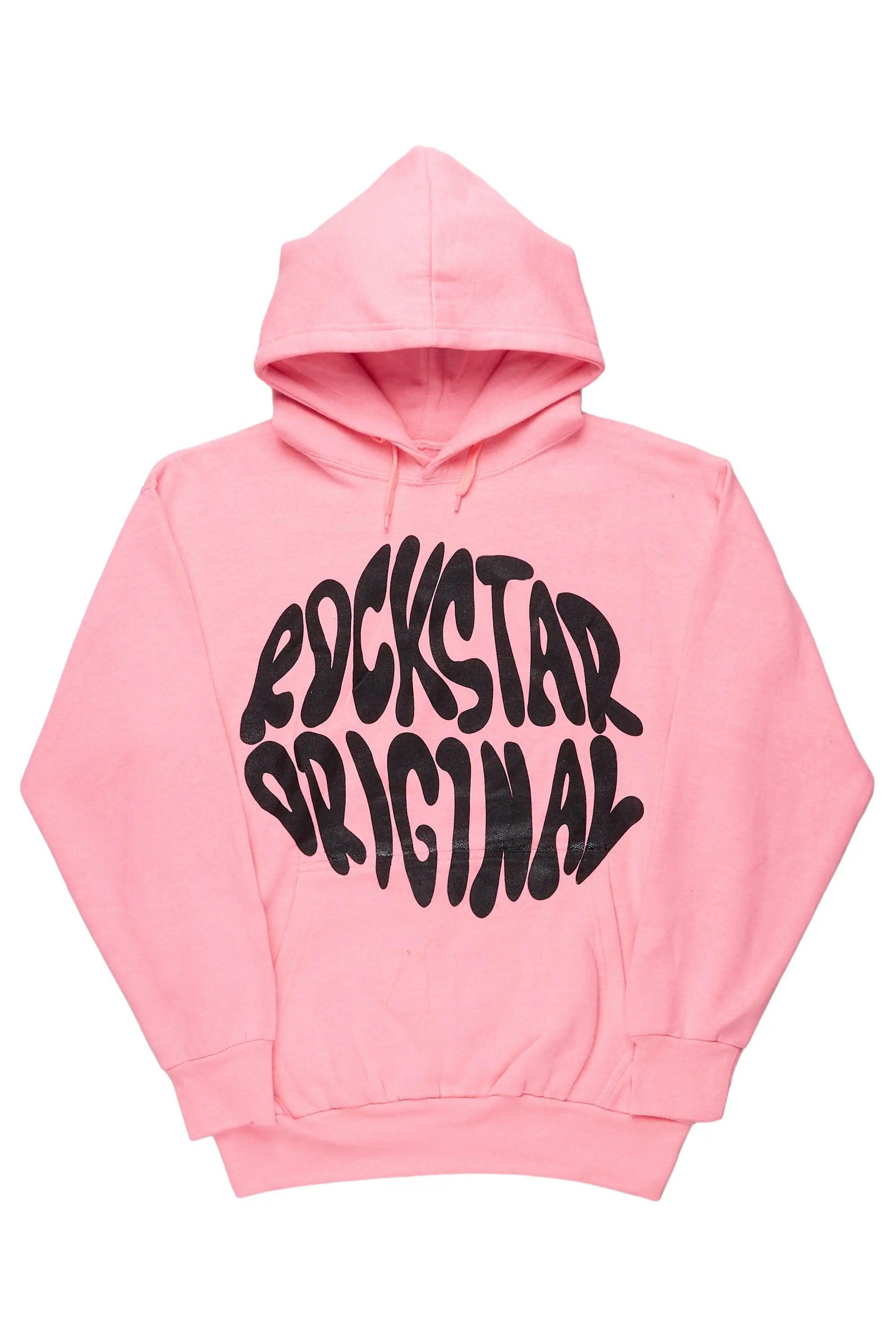 Maynor Pink Oversized Hoodie Female Product Image