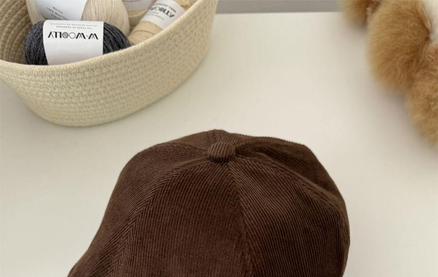 Corduroy Newsboy Cap Product Image