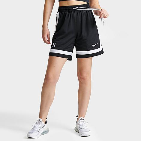 Nike Womens Sabrina Shorts - White/Black Product Image