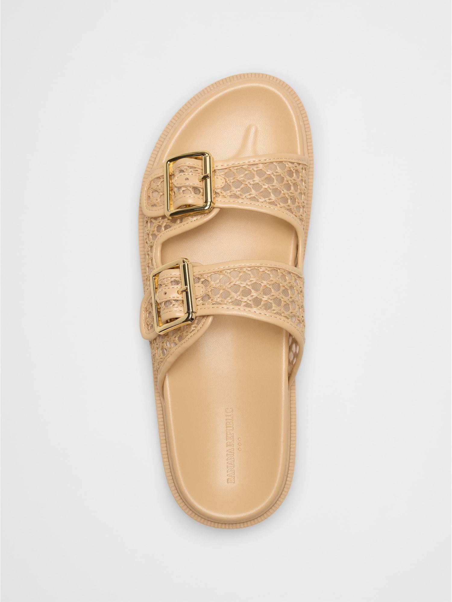 Double Strap Buckle Sandal Product Image