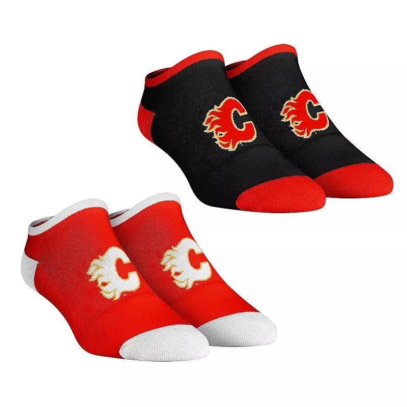 Womens Rock Em Socks Washington Commanders Core Team 2-Pack Low Cut Ankle Sock Set Product Image