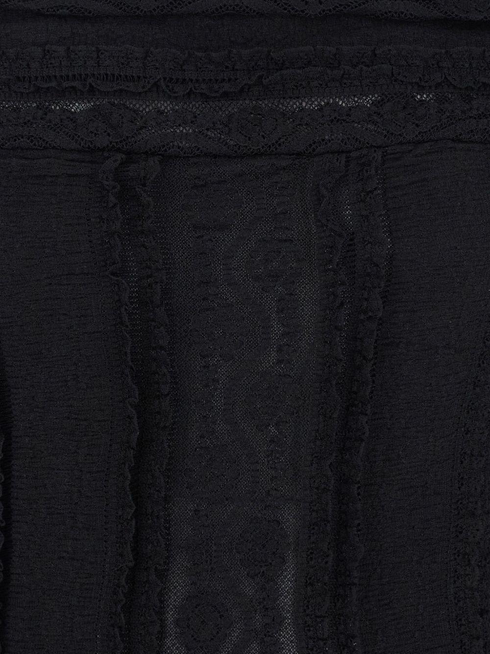 off-shoulder lace gown Product Image