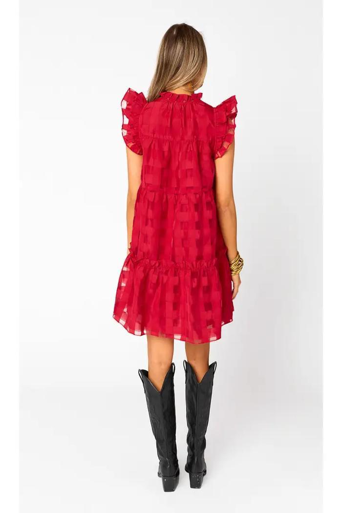 Aubrey Ruby Mini Dress Product Image