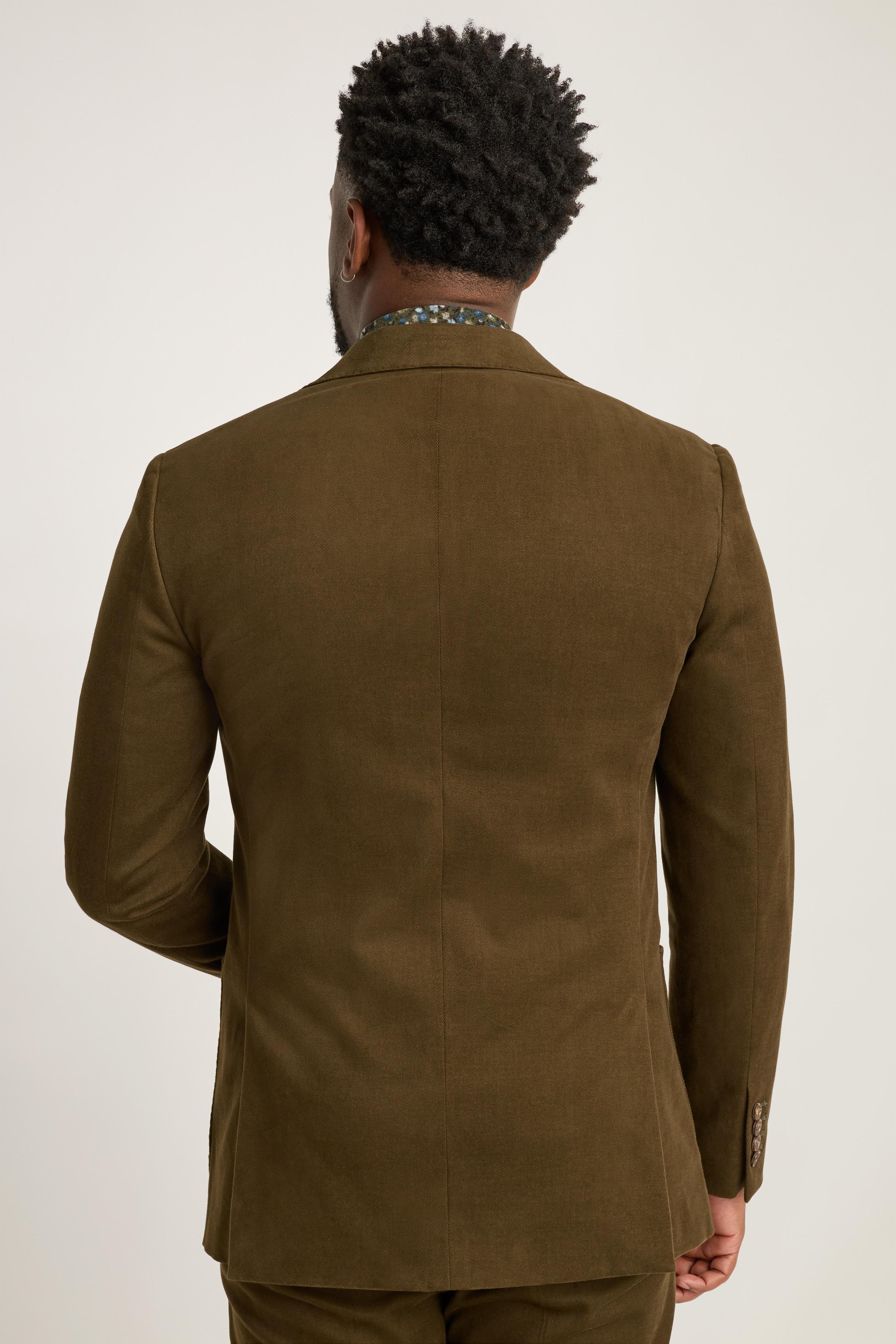 Jetsetter Italian Brushed Cotton Blazer Product Image