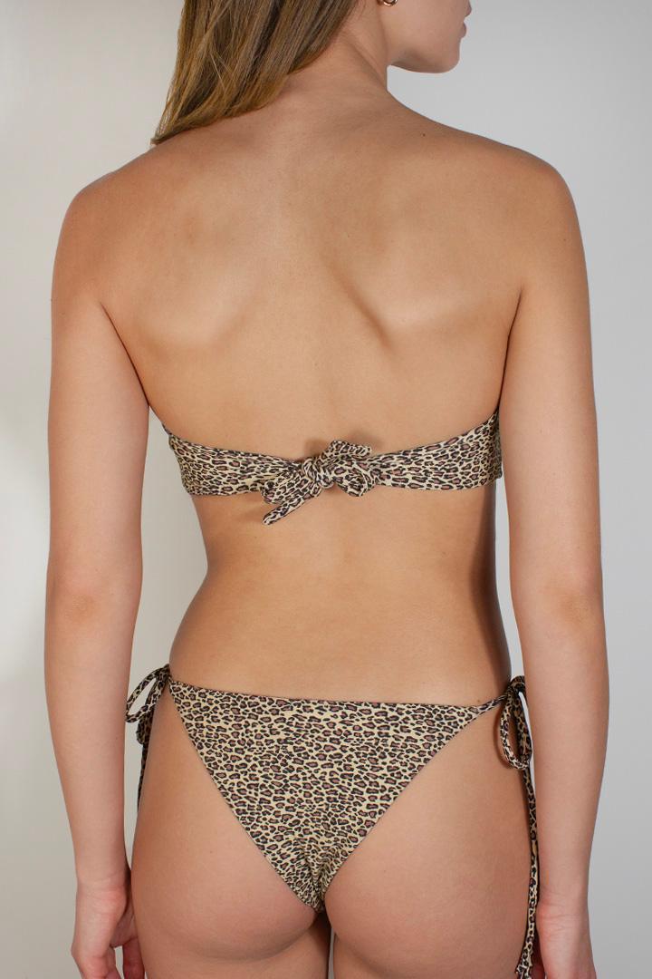 Bandeau bikini top with ring Product Image