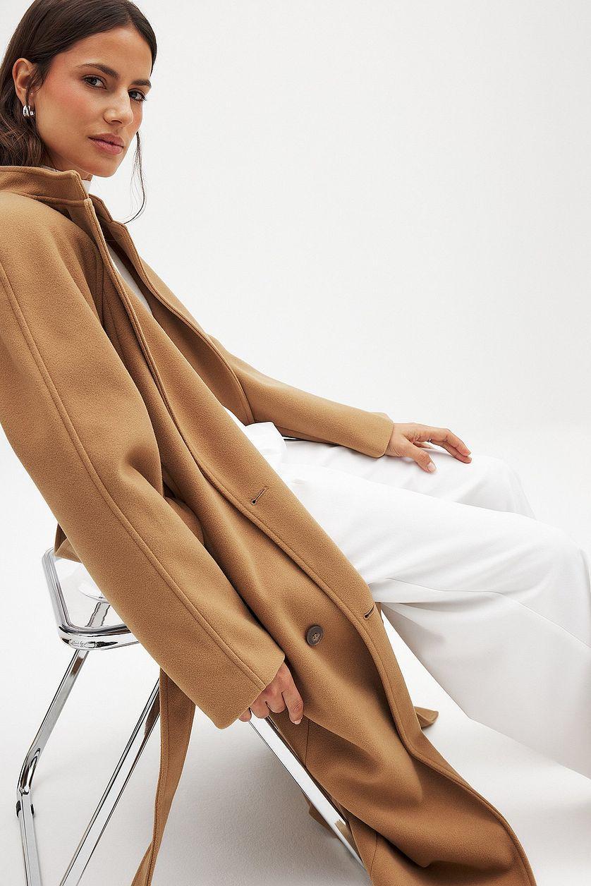 Wide Mid Waist Trousers Product Image