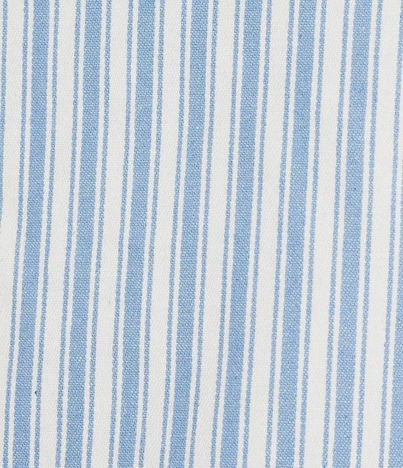 Dee Elly Sleeveless Poplin Stripe Coordinating Crop Top Product Image