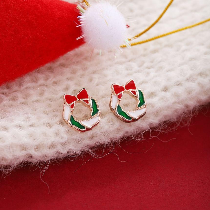 Christmas Alloy Stud Earring (Various Designs) Product Image