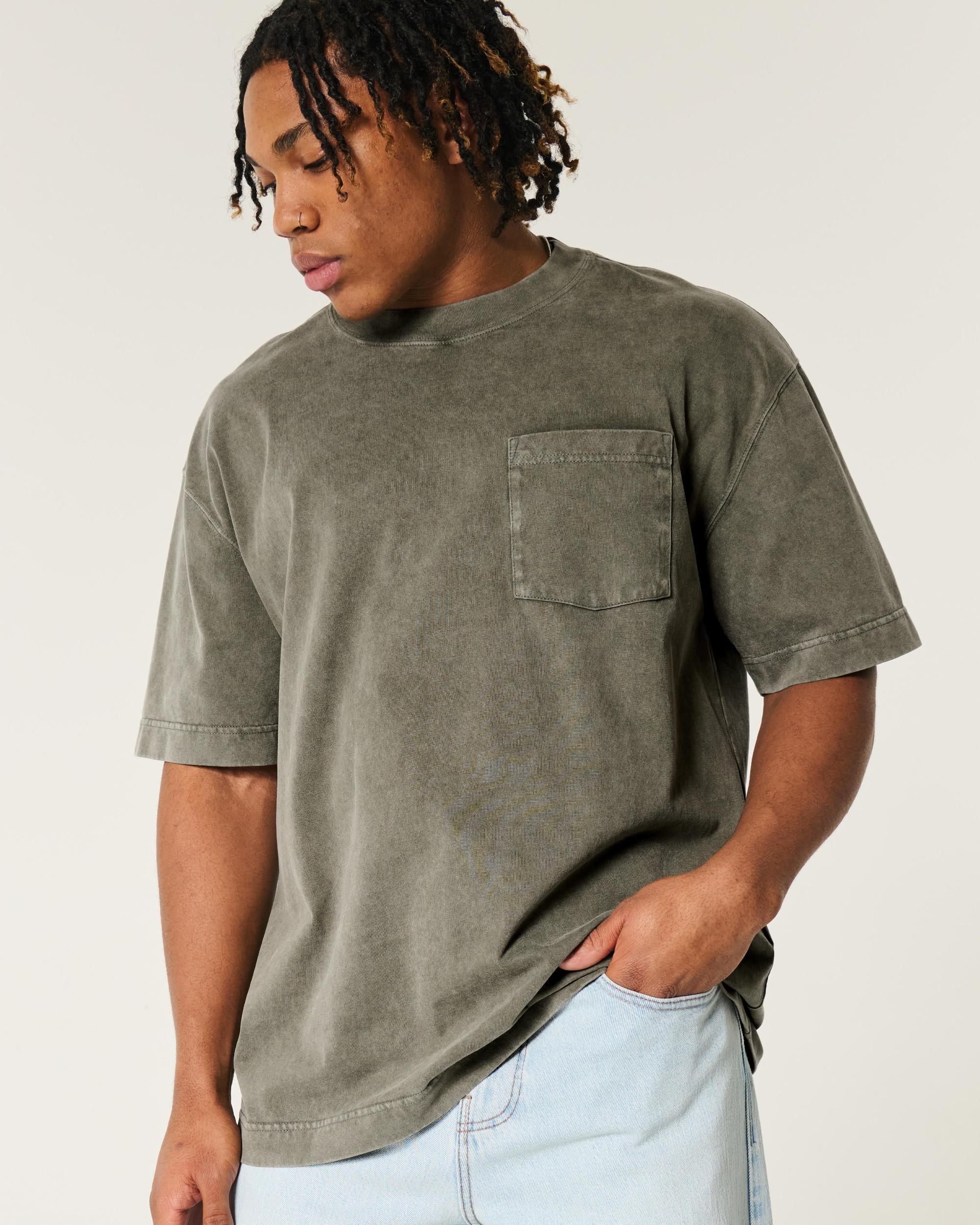 Dalix Mens Lil Smile Heavy Weight Cotton Tee Product Image