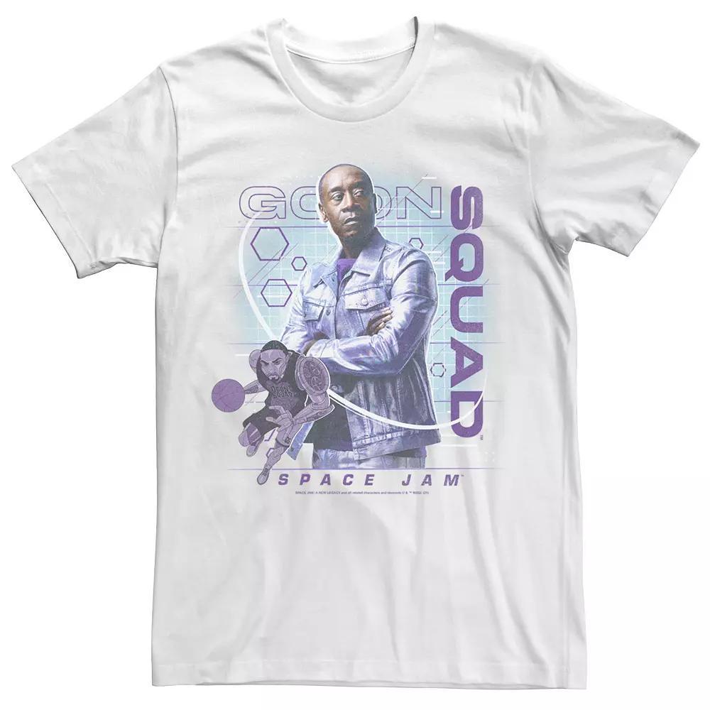 Men's Space Jam 2 Goon Squad Purple Hue Portrait Tee,  Product Image