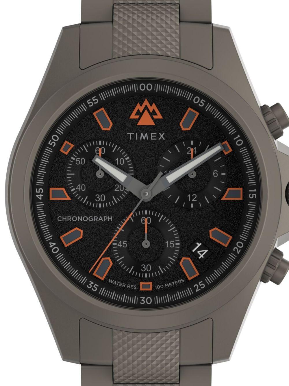 TIMEX Expedition North Field Chronograph 43mm In Gunmetal/black Product Image