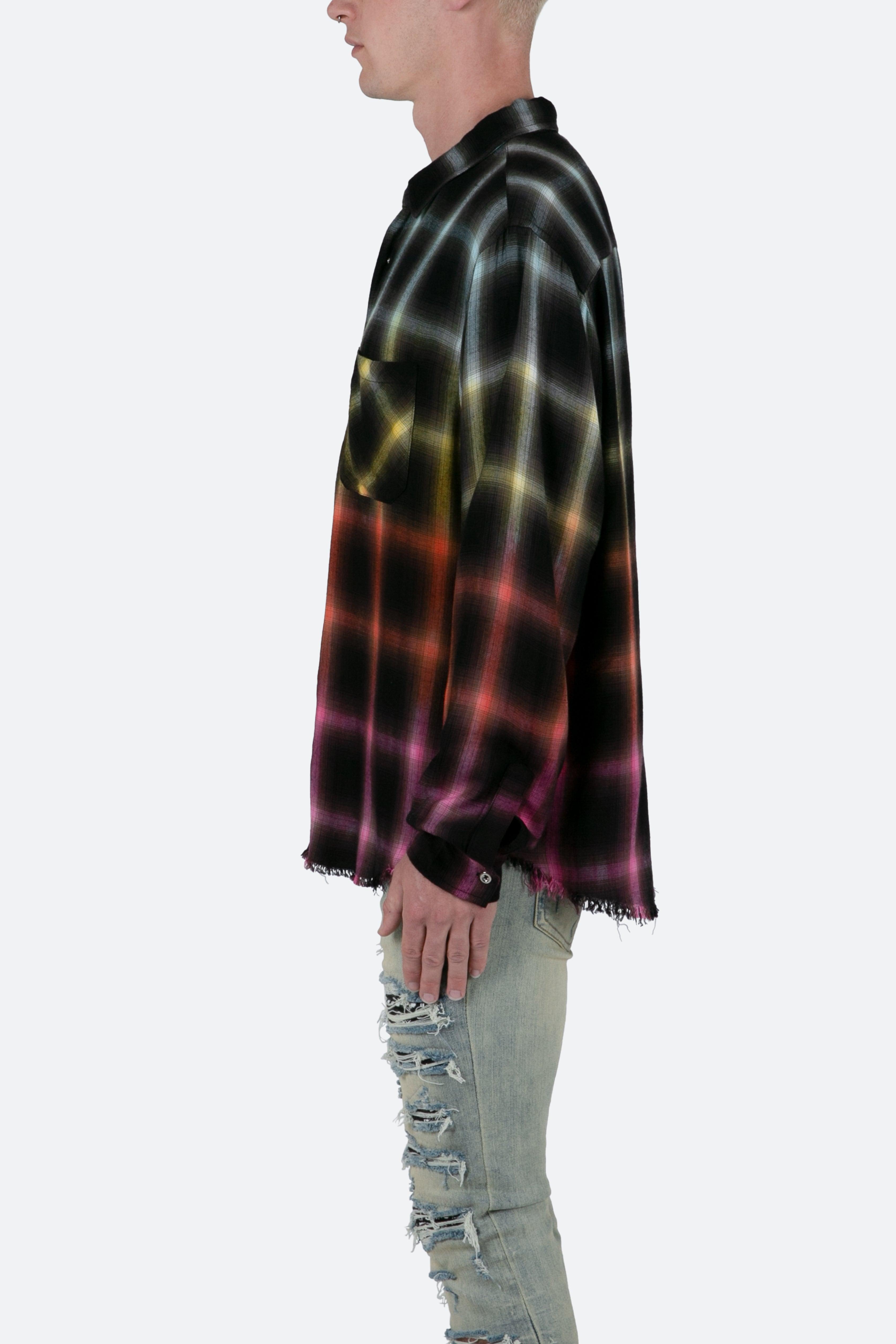 Ombre Flannel Shirt - Multi Product Image