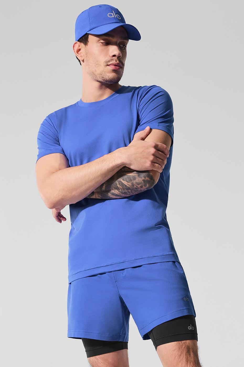 Conquer Reform Crewneck Short Sleeve - Marathon Blue Product Image