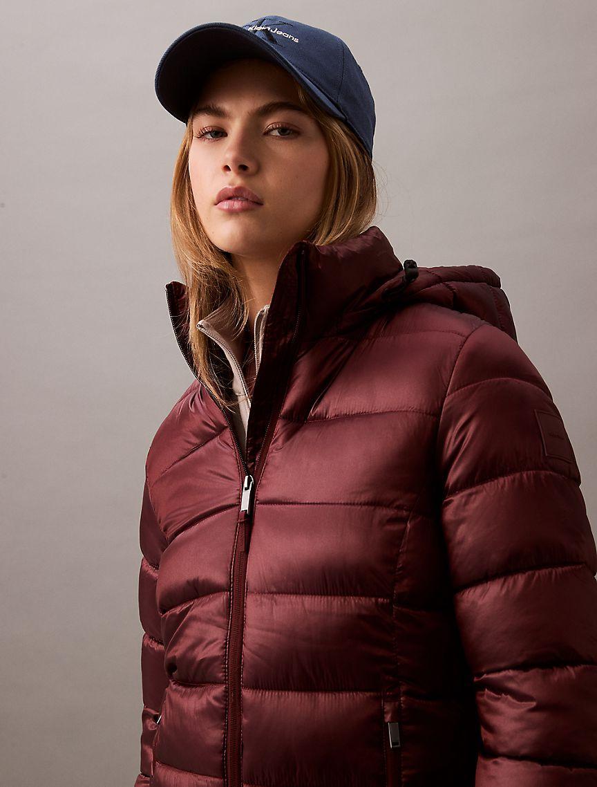 High Shine Lightweight Puffer Jacket Product Image