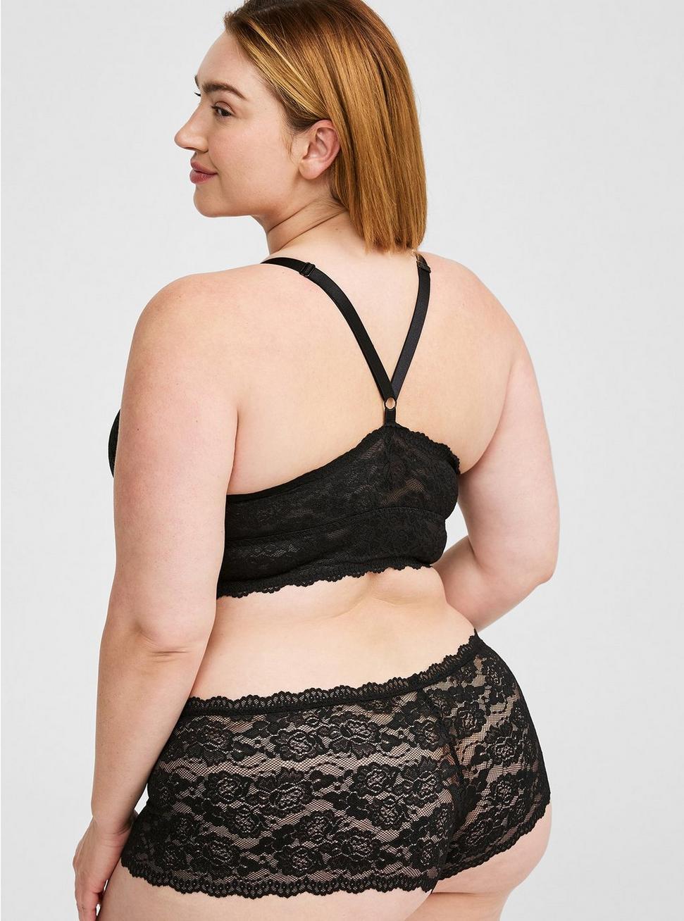 Mid-Rise Simply Lace Cheeky Panty Product Image