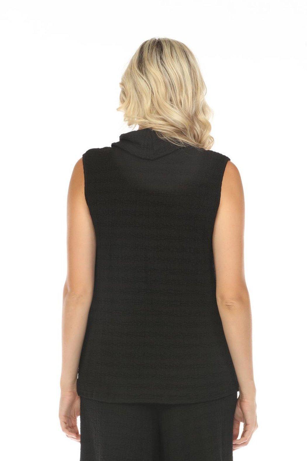Black Sleeveless Top Product Image