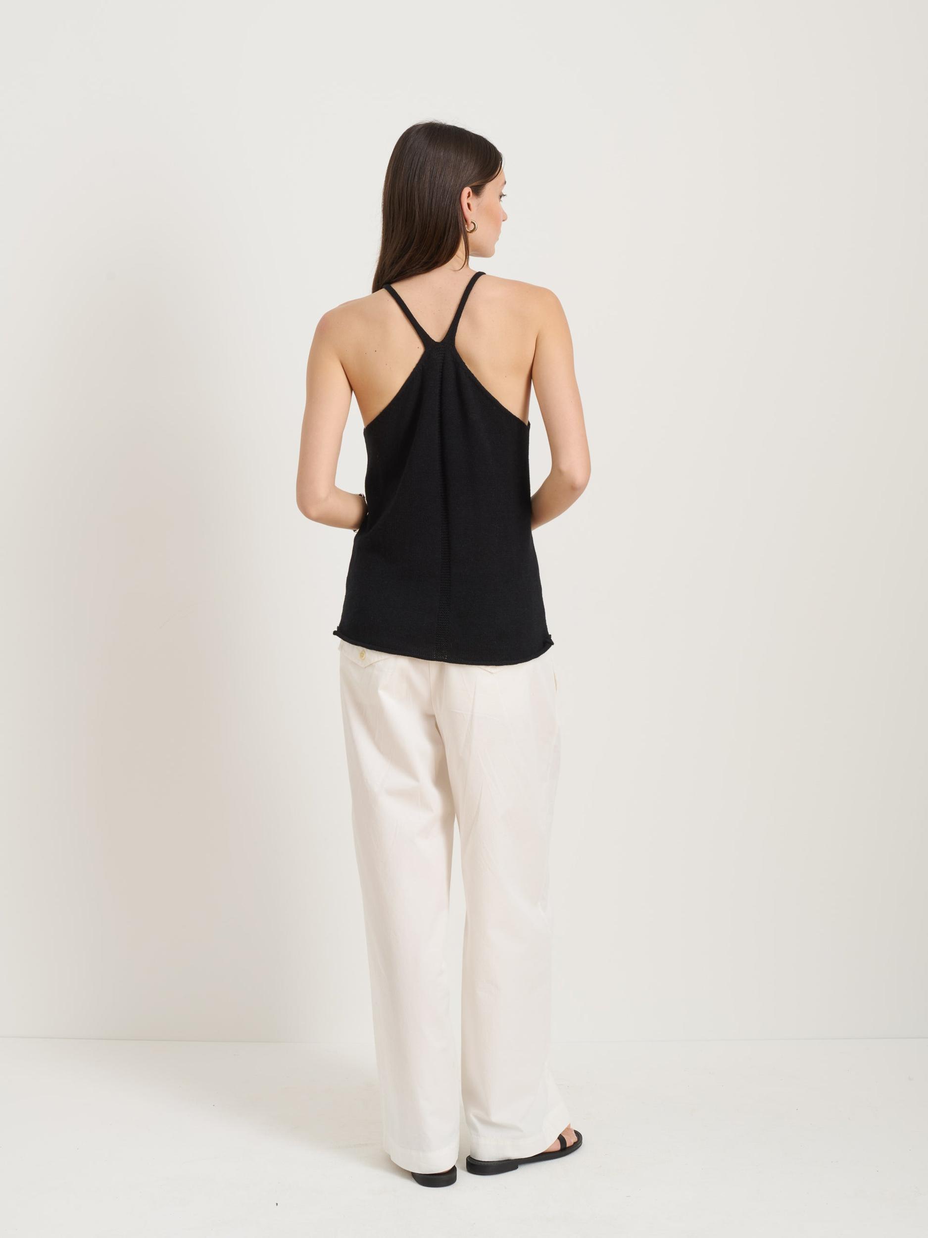 Josie Tank In Linen Cotton Product Image
