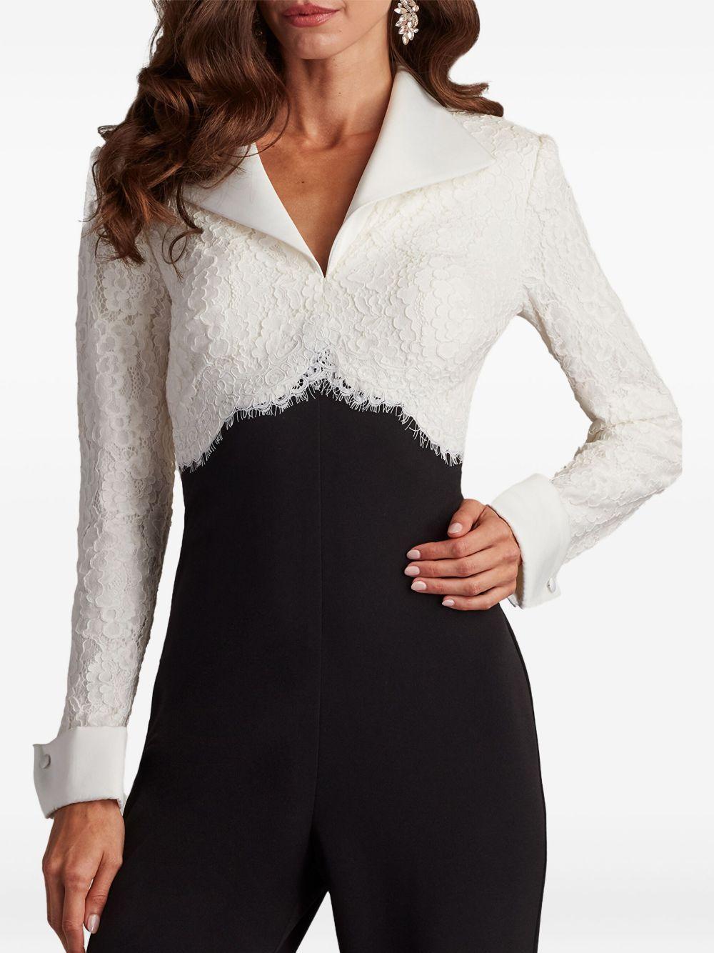 lace-panel jumpsuit Product Image