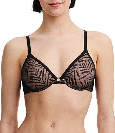 Allure Stripes Unlined Bra Product Image