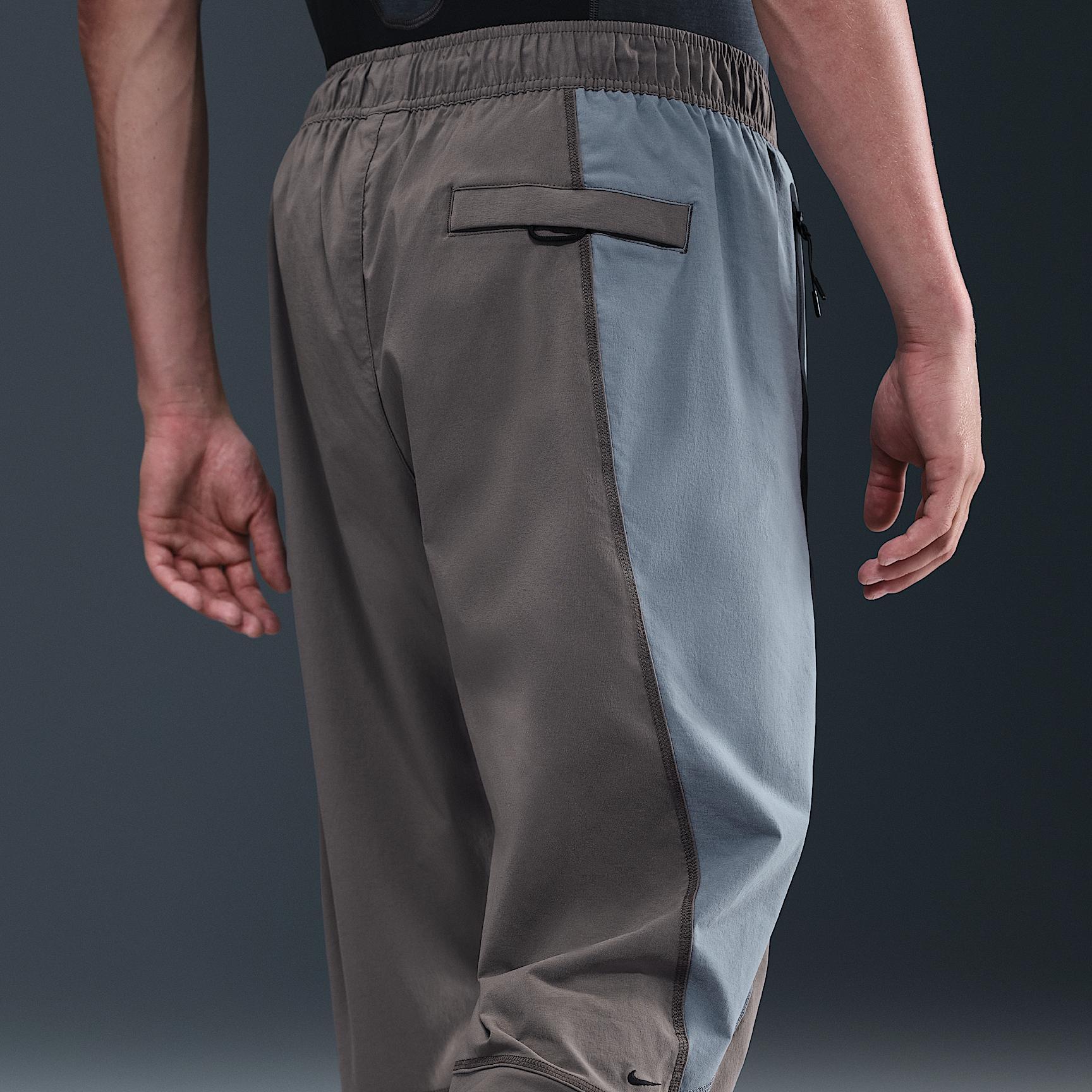 Nike Mens Tech Dri-FIT Woven Color-Block Oversized Pants | IH8466-289 Product Image