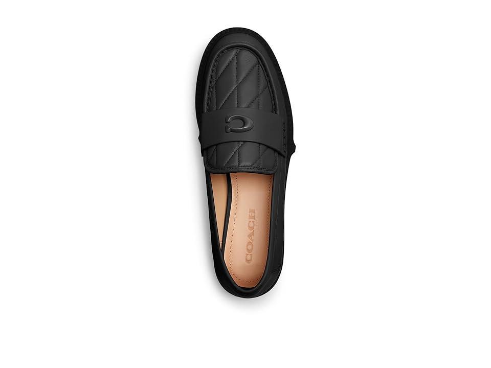 COACH Leah Loafer With Quilting Women's Flat Shoes Product Image