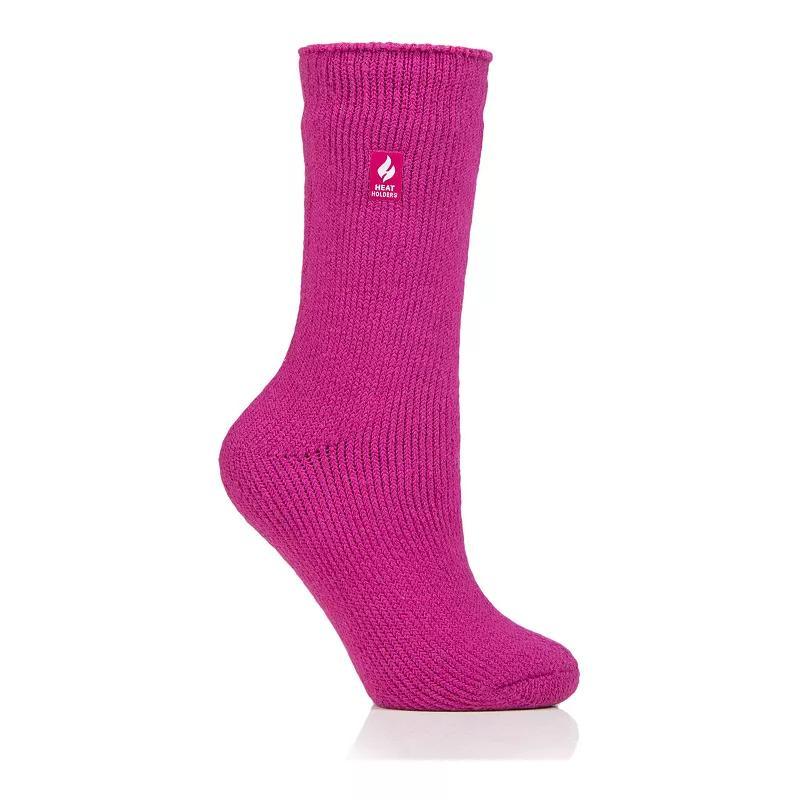 Womens Heat Holders Original 7x Warmer Solid Crew Socks Product Image