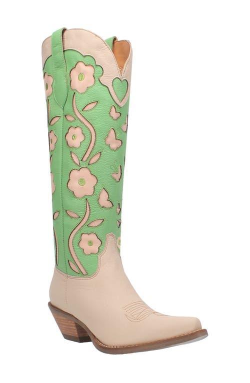 Dingo Goodness Gracious Leather Floral Tall Western Boots Product Image